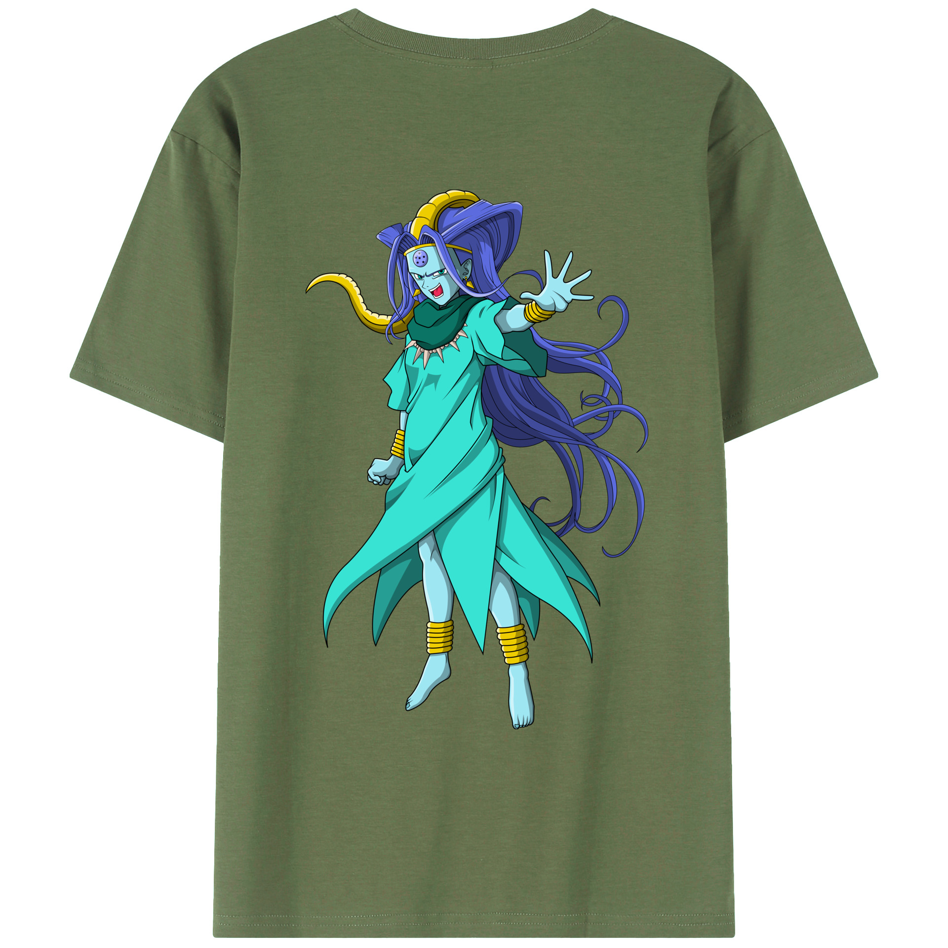 （画像用） ドラゴンボール DRAGON BALL 綿100％ メンズ半袖Tシャツ（バックプリント） 通気性